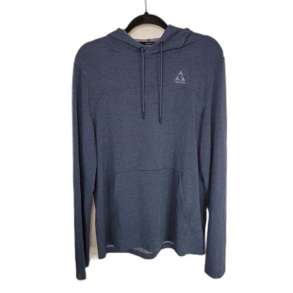 Gerry Men Blue Performance Hoodie Jacket